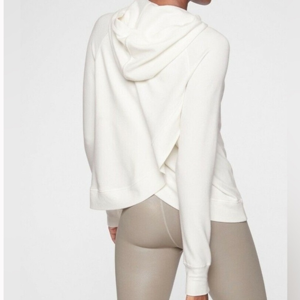 Athleta Criss Cross Hoodie